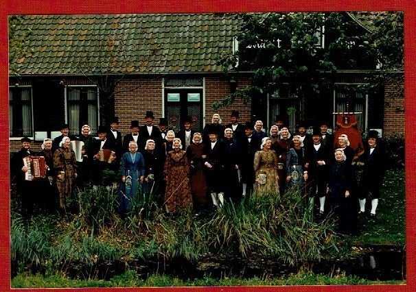 Spierdijk (NH) - Klederdracht - Folklore - Dansgroep - Foto, Verzenden, 1980 tot heden, Ongelopen, Noord-Holland