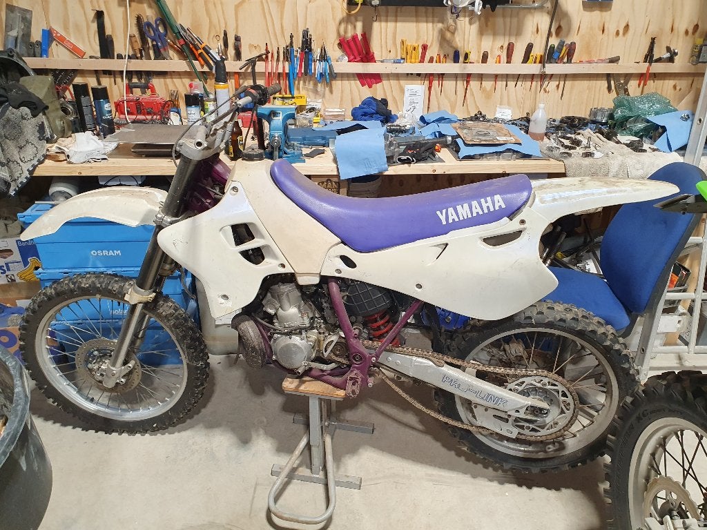YZ 250 1994 project, Motoren, Ophalen, Gebruikt