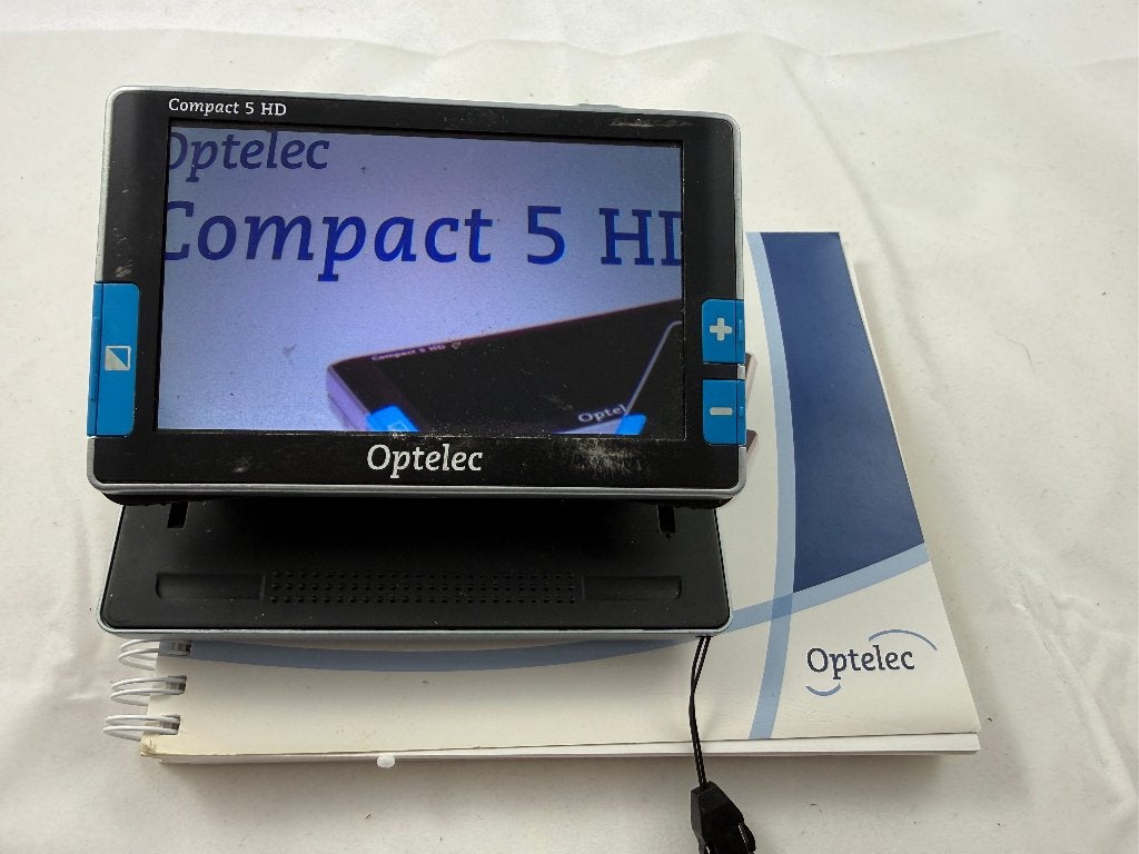Optelec Elektronische loep, Ophalen of Verzenden, Zo goed als nieuw, Vergrootglas of Loep