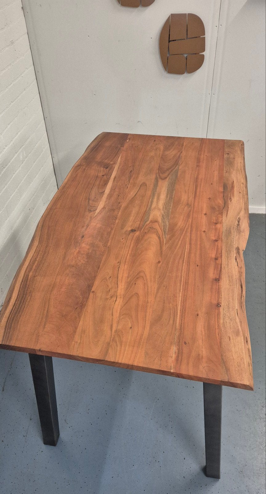 Nieuwe bar tafel/ eettafel 147x85 | Faillissement verkoop, Ophalen, ., 50 tot 100 cm, Vijf personen of meer