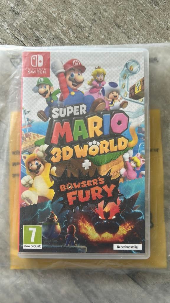 Super Mario 3D World + Bowser's Fury (Nintendo Switch), Spelcomputers en Games, Games | Nintendo Switch, Nieuw, Platform, 3 spelers of meer