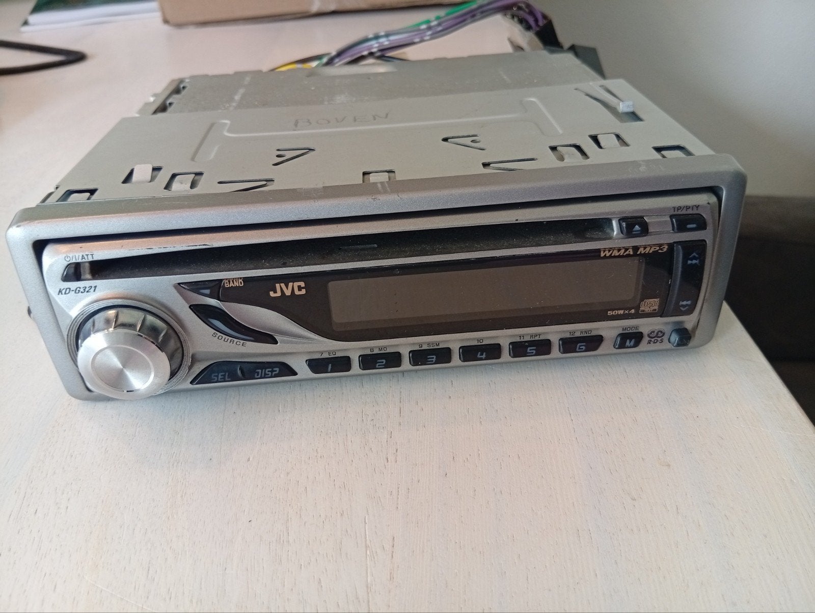 JVC KD-G321 CD/MP3 Autoradio, Auto diversen, Ophalen of Verzenden, Gebruikt