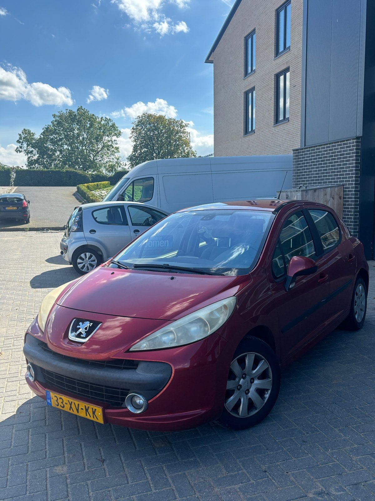 Peugeot 207 1.4 VTI 16V 5DRS 2007 Rood, Auto's, Voorwielaandrijving, 1153 kg, Origineel Nederlands, Handgeschakeld