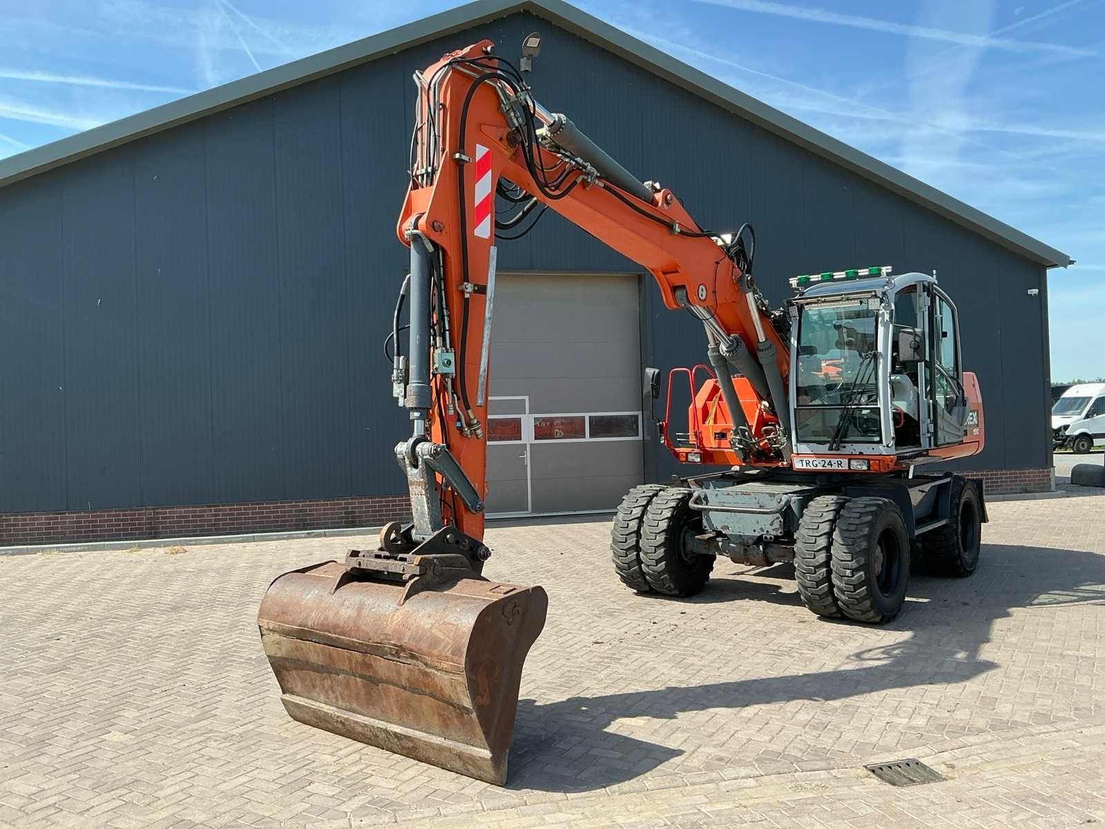 2008 Terex TW150 Banden graafmachine, Graafmachine