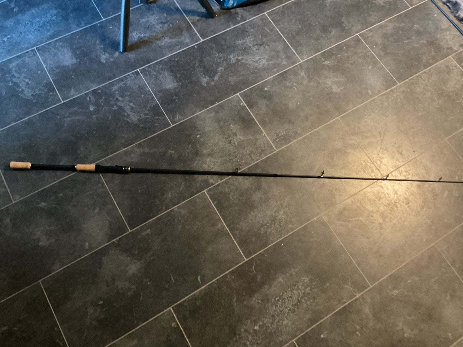Mooie dropshot hengel, Ophalen, Zo goed als nieuw, Werphengel