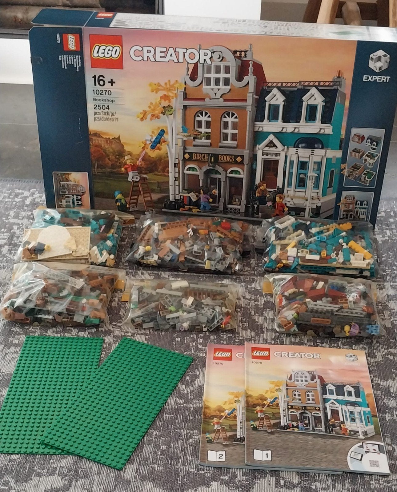 Lego Creator Bookstore Modular Building, Lego, Ophalen of Verzenden, Zo goed als nieuw, Compleet