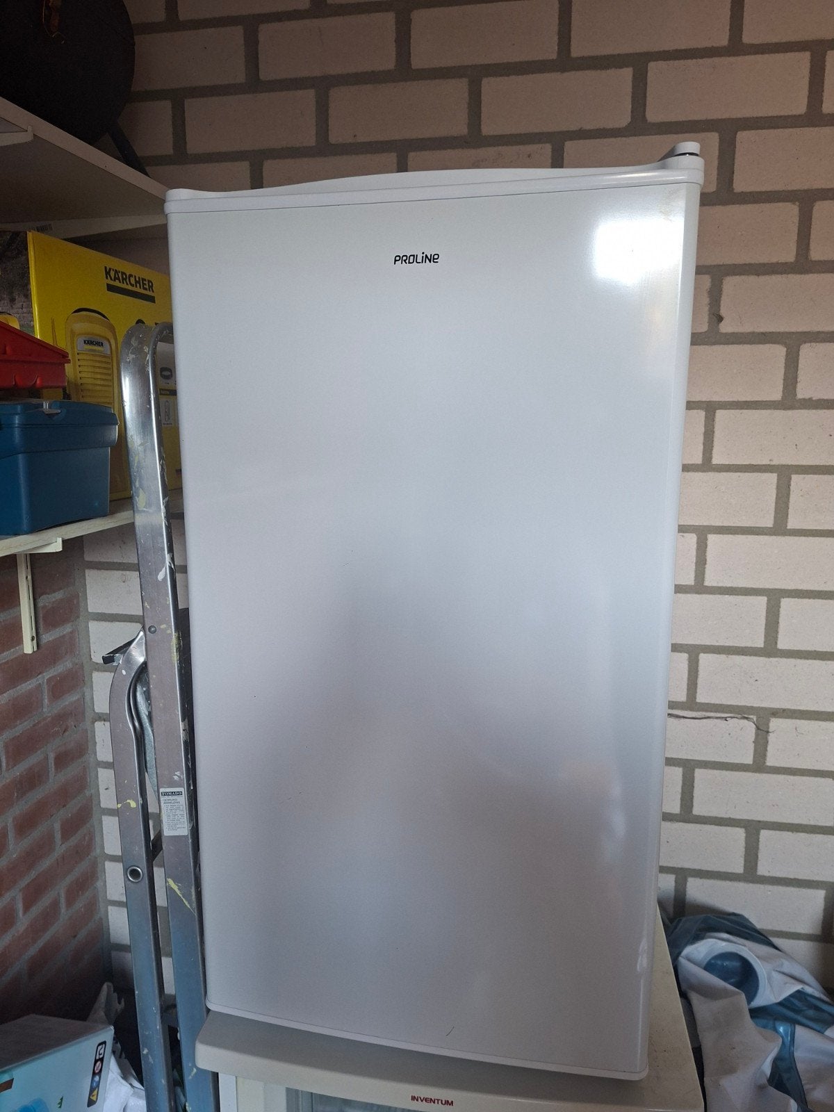 Proline Koelkast + Inventum Vriezer + Combimagnetron, Witgoed en Apparatuur, Gebruikt, Minder dan 60 cm, Vrijstaand, Ophalen
