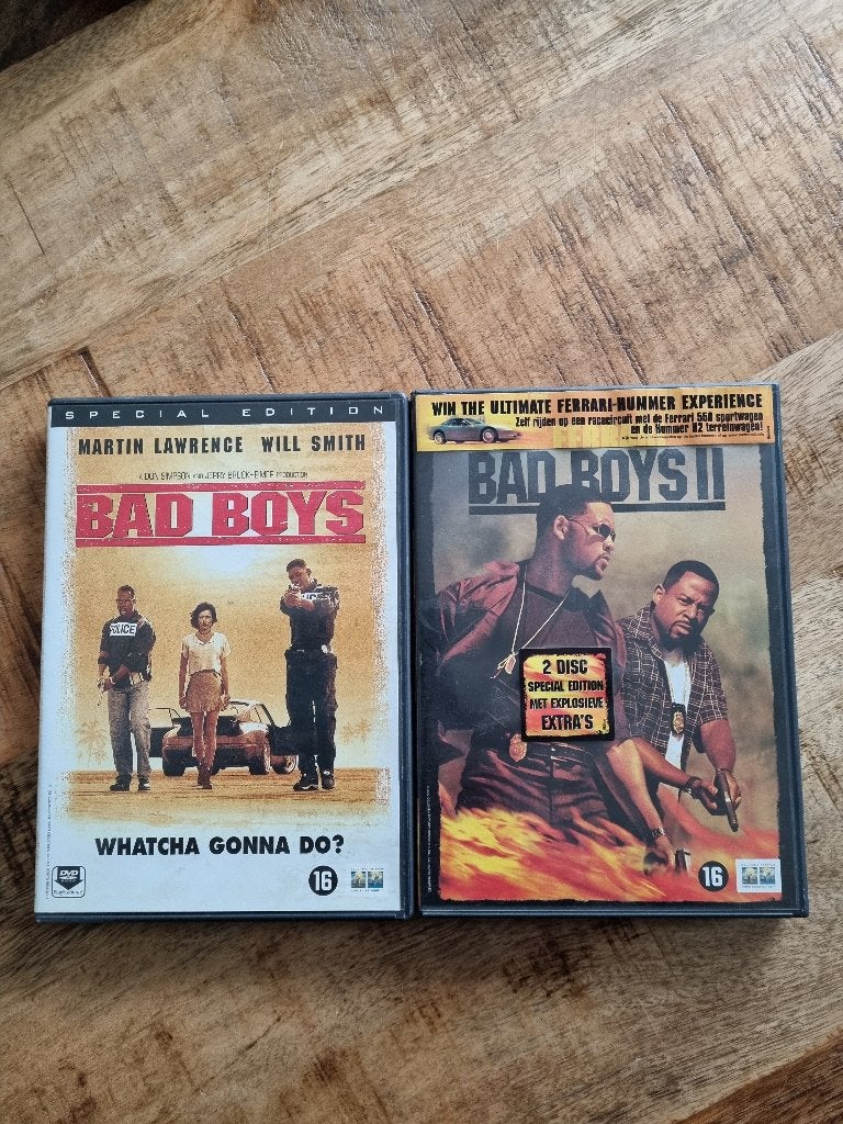 Bad Boys 1 & 2 Special Edition DVD Boxset - Actiekomedie, Nederlands, Ophalen of Verzenden, Duits, Actiekomedie