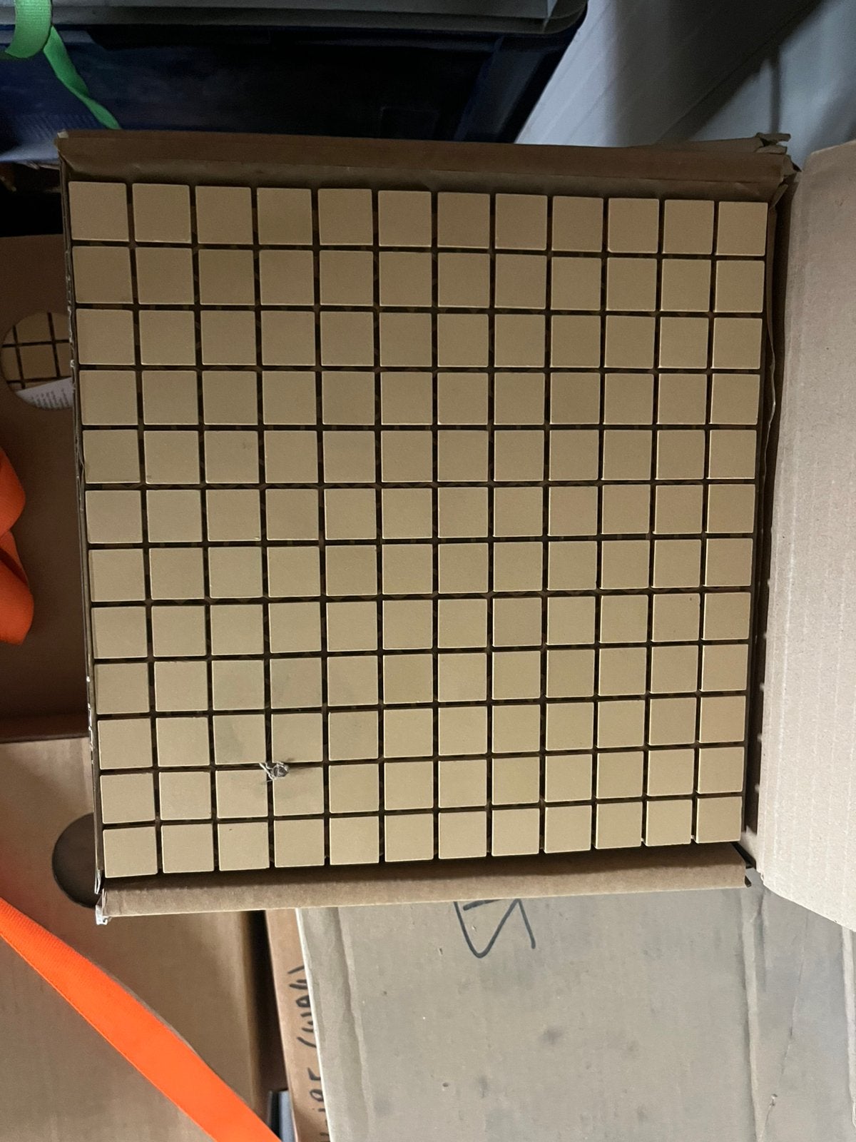 Winckelmans 2x2 cognac 22m2, Ophalen, Zo goed als nieuw, 10 m² of meer