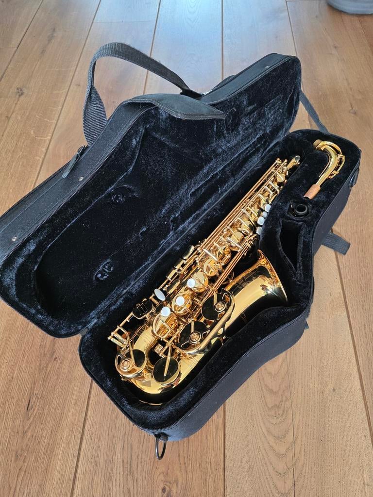 Trevor James Brooklyn Altsaxofoon - Zo goed als nieuw, Ophalen of Verzenden, Zo goed als nieuw, Koperblazer, Met koffer of draagtas