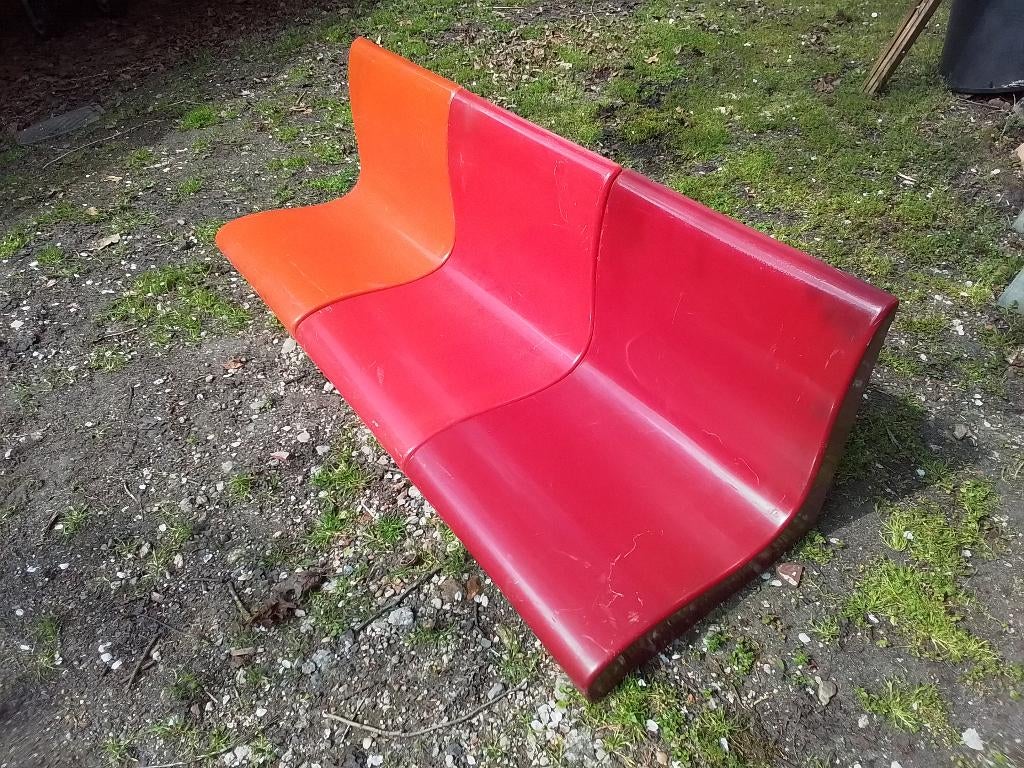 Polyester zitjes/stoelen McDonald's, Ophalen, Gebruikt