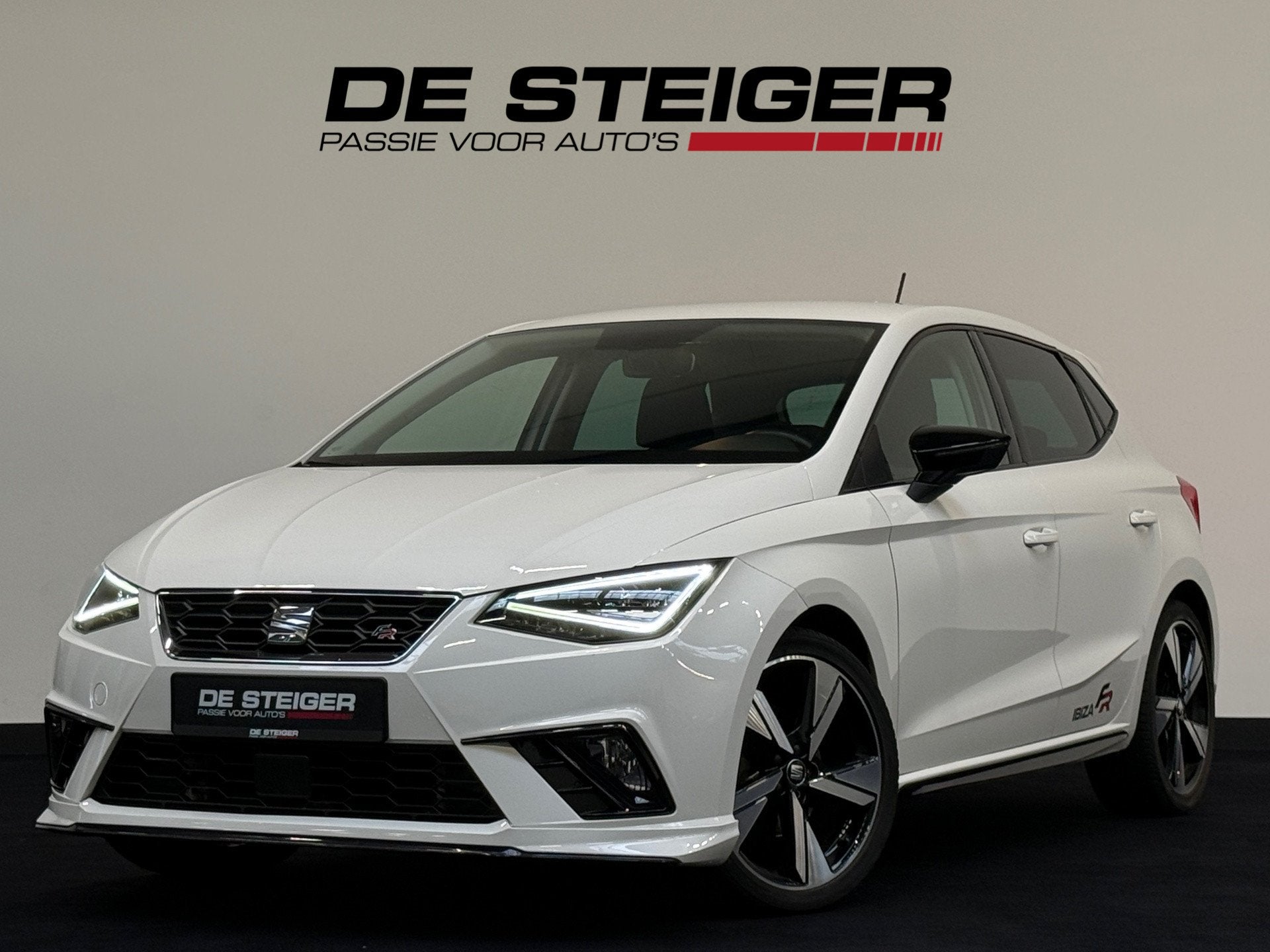 Seat Ibiza 1.0 TSI FR Cruise Led Sfeer Keyless18 inch, Auto's, Seat, Dealer onderhouden, Stof, Gebruikt, Met garantie (alle)