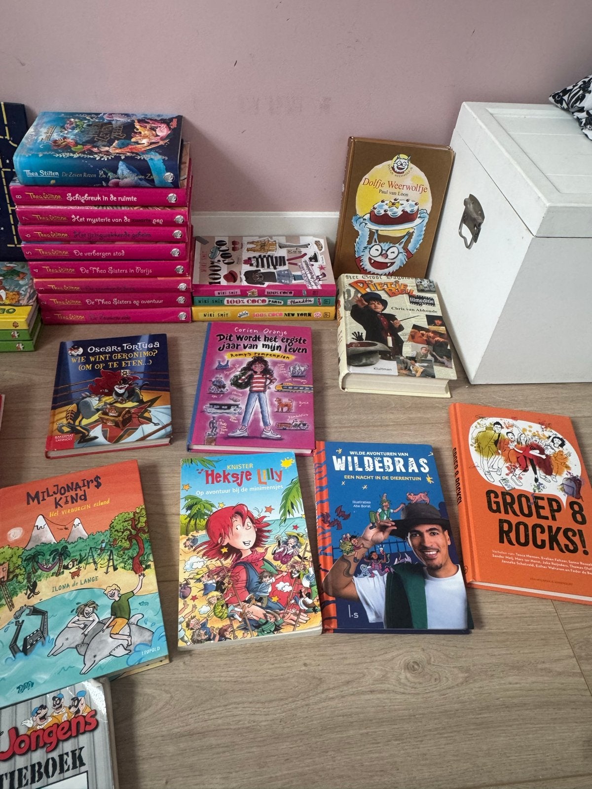 Grote collectie kinderboeken: Thea Stilton, Niki Smit, etc., Ophalen, Gelezen, Fictie