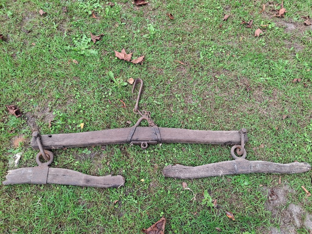 trekstok voor dubbel span paarden, Dieren en Toebehoren, Ophalen, Gebruikt, BR