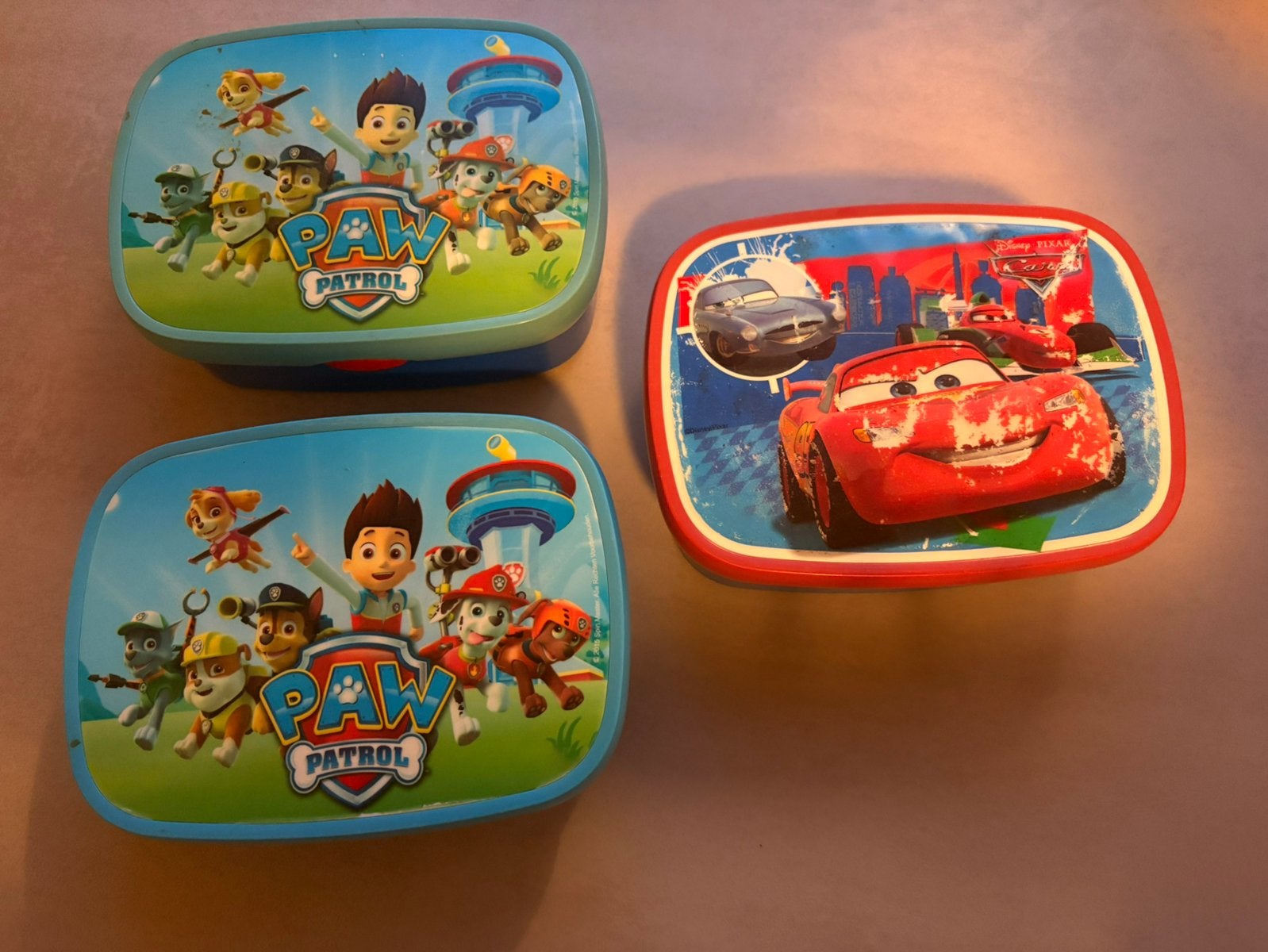 Broodtrommels van Disney!, Diversen, Ophalen of Verzenden, Gebruikt