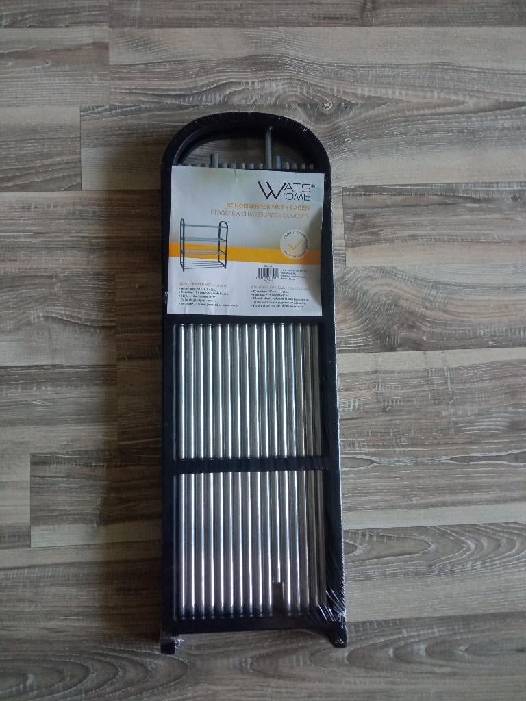 Kleine schoenrek 4 lagen nieuw, Huis en Inrichting, Kasten | Schoenenrekken, Verzenden, Nieuw