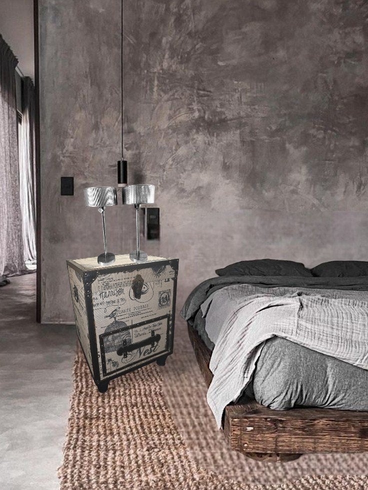 VINTAGE TRUNK OF RIVIÈRA MAISON LAMPEN, Ophalen
