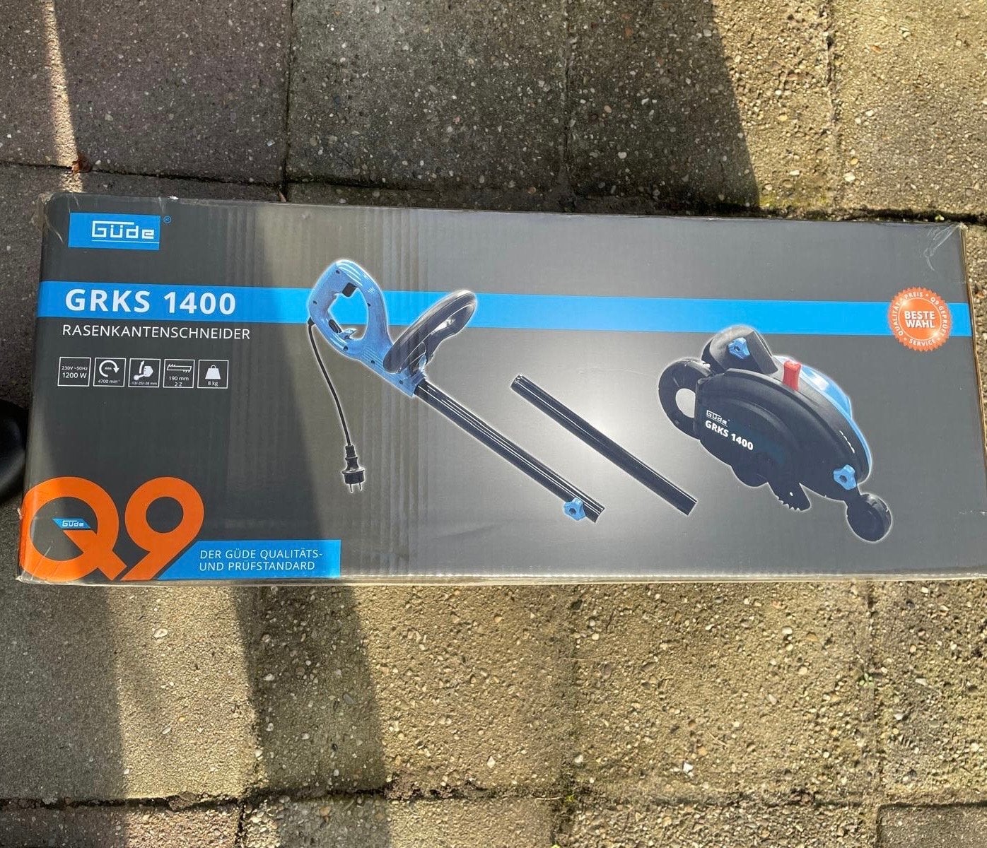 Güde GRKS 1400 Graskantensnijder - Nieuw!, Ophalen, Nieuw, Elektrische grasmaaier
