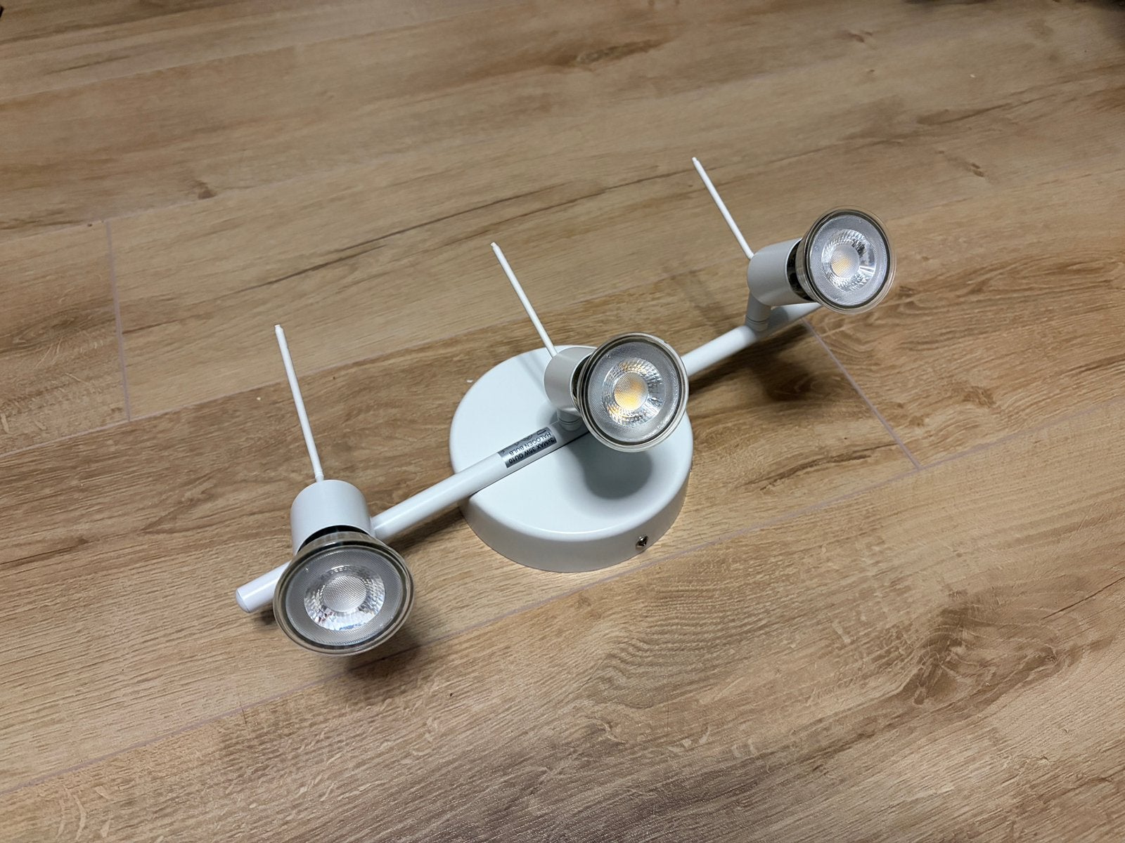 Ikea Tross plafondspot incl. lichtbronnen, Huis en Inrichting, Lampen | Spots, Gebruikt, Plafondspot of Wandspot, Metaal of Aluminium