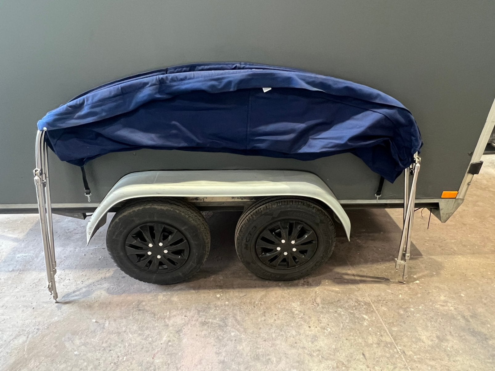 Rvs Biminitop te koop, Watersport en Boten, Ophalen, Gebruikt, Overige typen