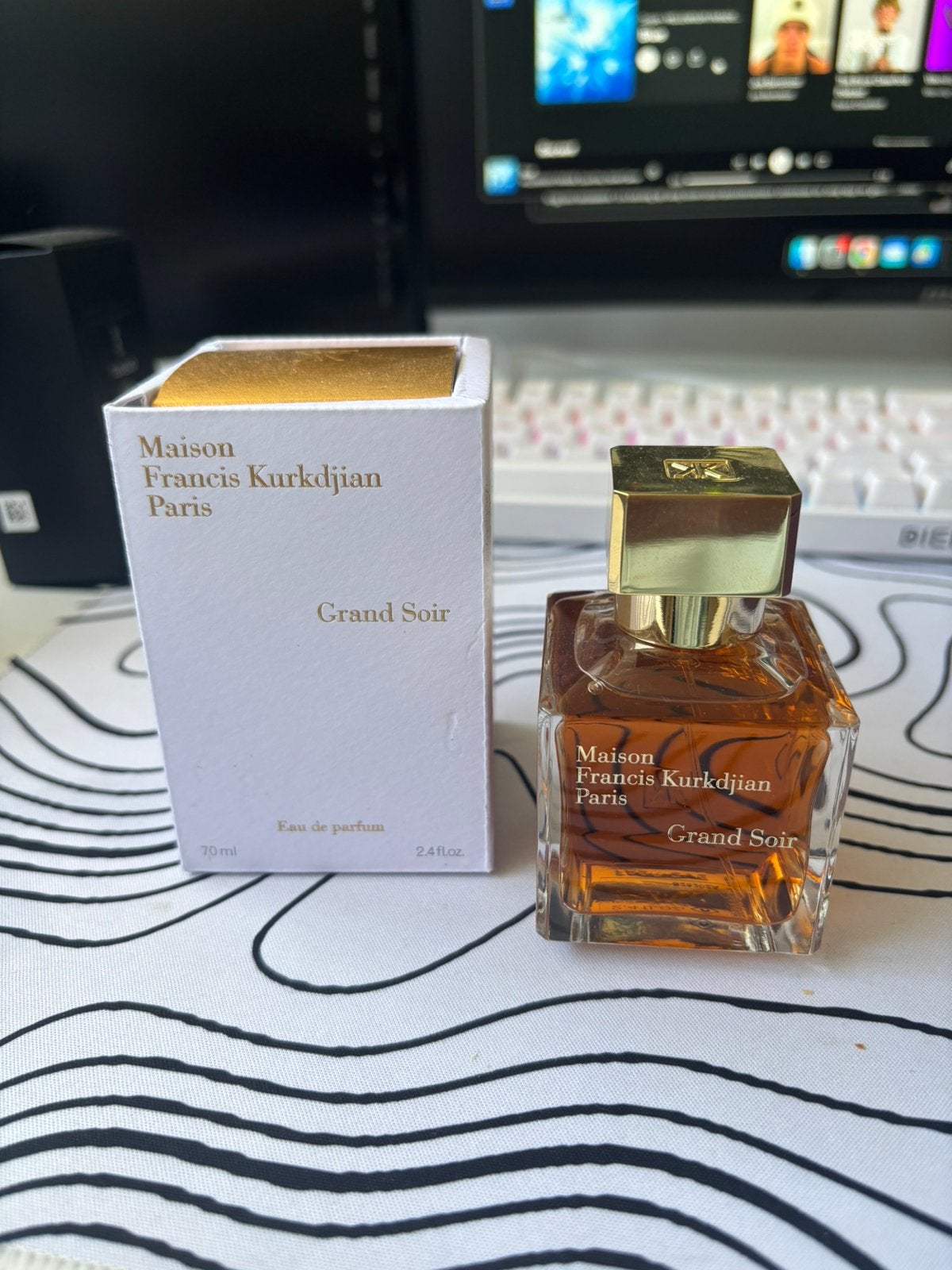 Maison Francis Kurkdjian Paris Grand Soir 70ml, Ophalen of Verzenden, Zo goed als nieuw