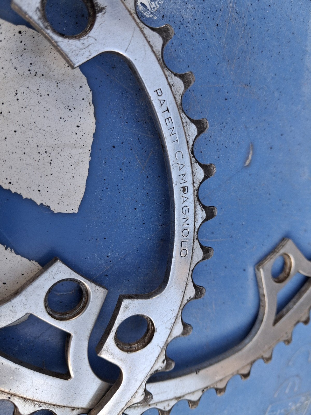 oud campagnolo tandwielen., Ophalen of Verzenden, Gebruikt, Campagnolo, Aluminium