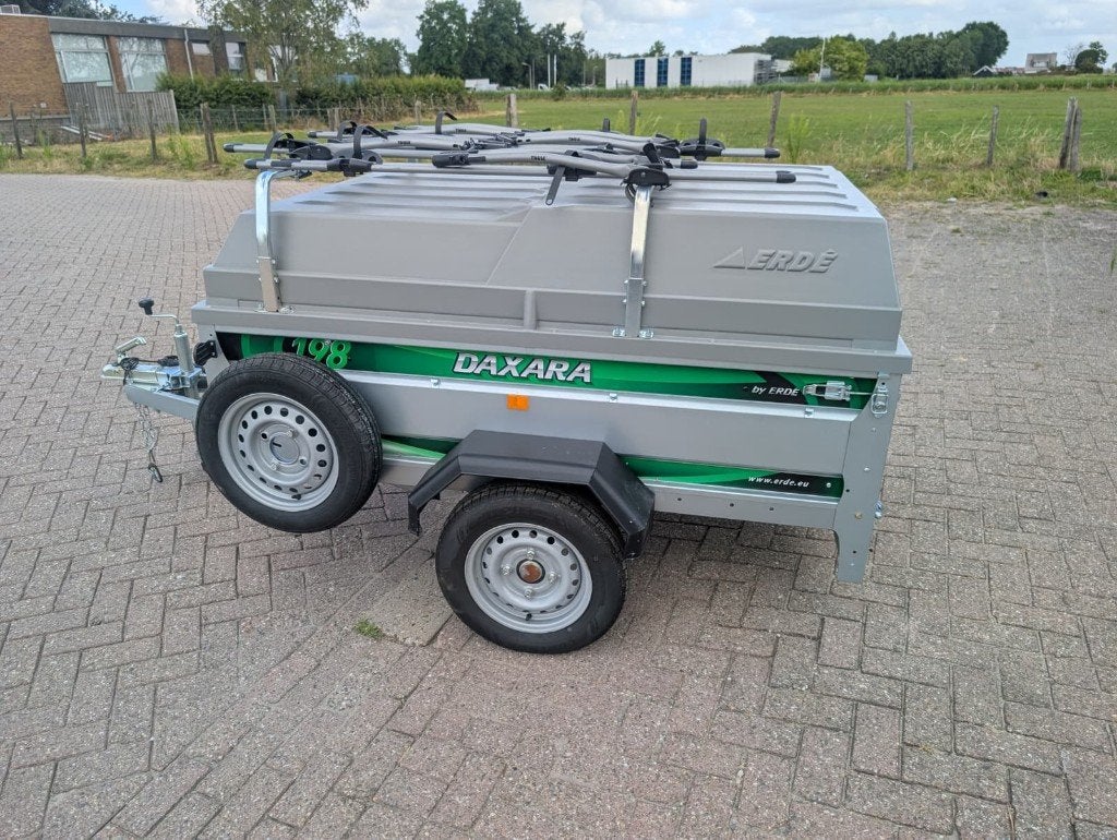 Gesloten aanhanger - Daxara 198 Erdé, Ophalen, Zo goed als nieuw