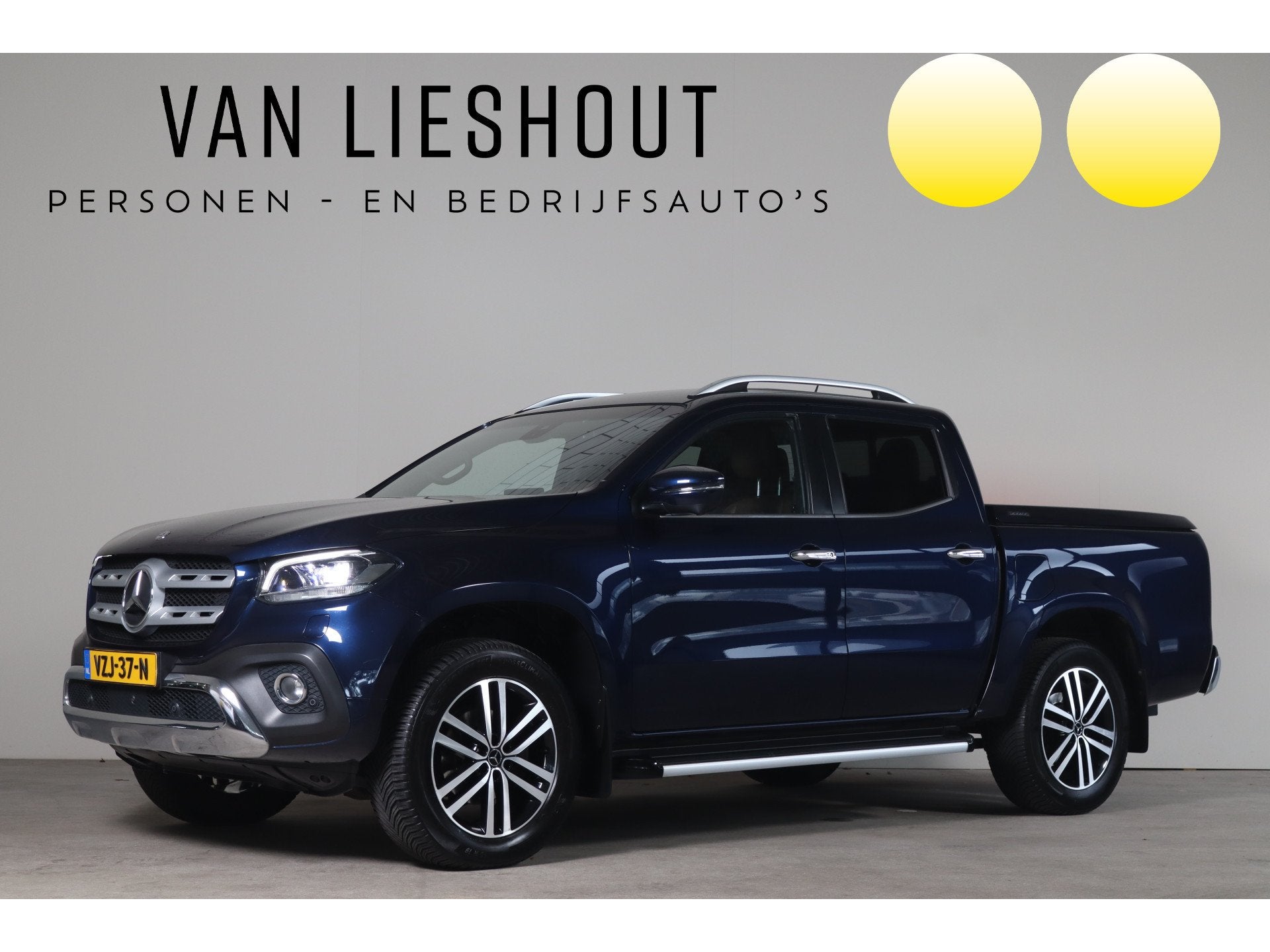 Mercedes-Benz X-Klasse 250 d 4-MATIC Power Vol Leder I Elek., Auto's, Gebruikt, Automatische klimaatregeling, Blauw, Leder