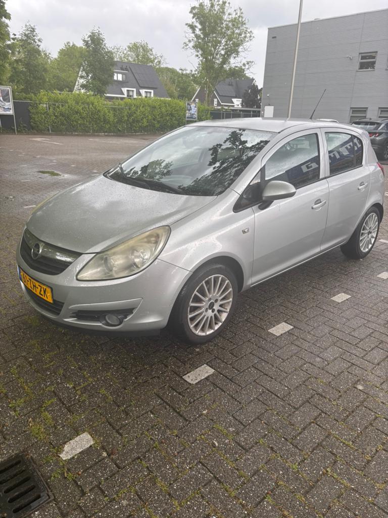 Opel Corsa 1.2 16V 5D 2008 Grijs, Auto's, Opel, Particulier, Corsa, Benzine, B, Hatchback, Handgeschakeld, Origineel Nederlands
