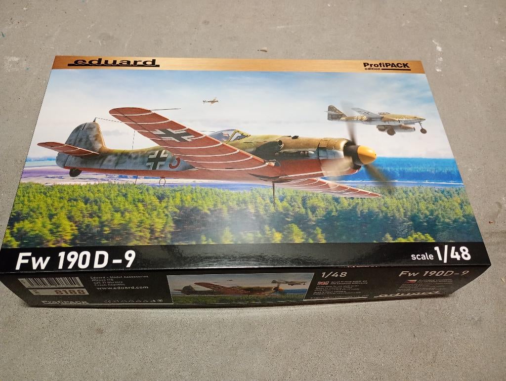 Fw-190D Eduard profipack 1/48, Ophalen of Verzenden, Nieuw, Groter dan 1:72, Overige merken