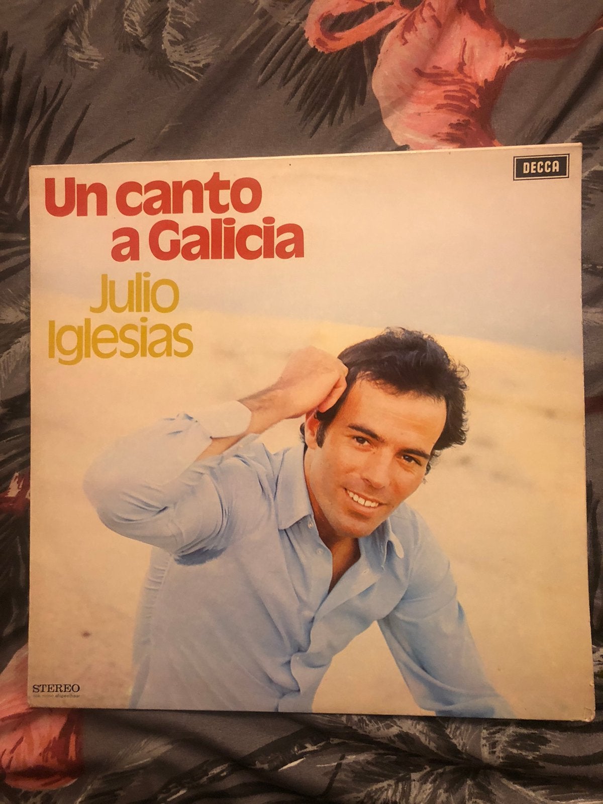 Julio Iglesias - Un Canto a Galicia LP (1972), LP, Gebruikt, Pop, Ophalen of Verzenden