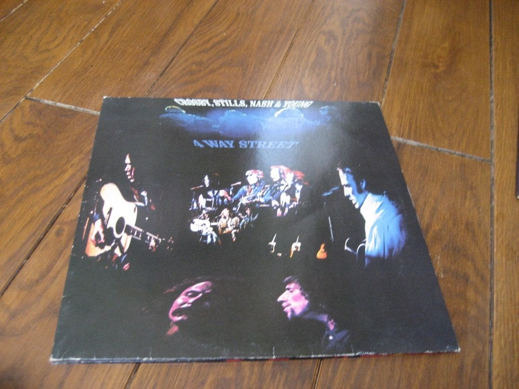Crosby stills nash & young 4 way street album 1973, Gebruikt, Ophalen of Verzenden, 1970 - 1979, 12 inch