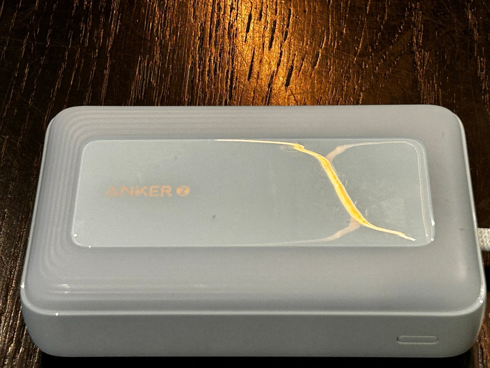 Anker Zolo Power Bank 20.000 mAh met ingebouwde USB-C kabel, Ophalen, Gebruikt