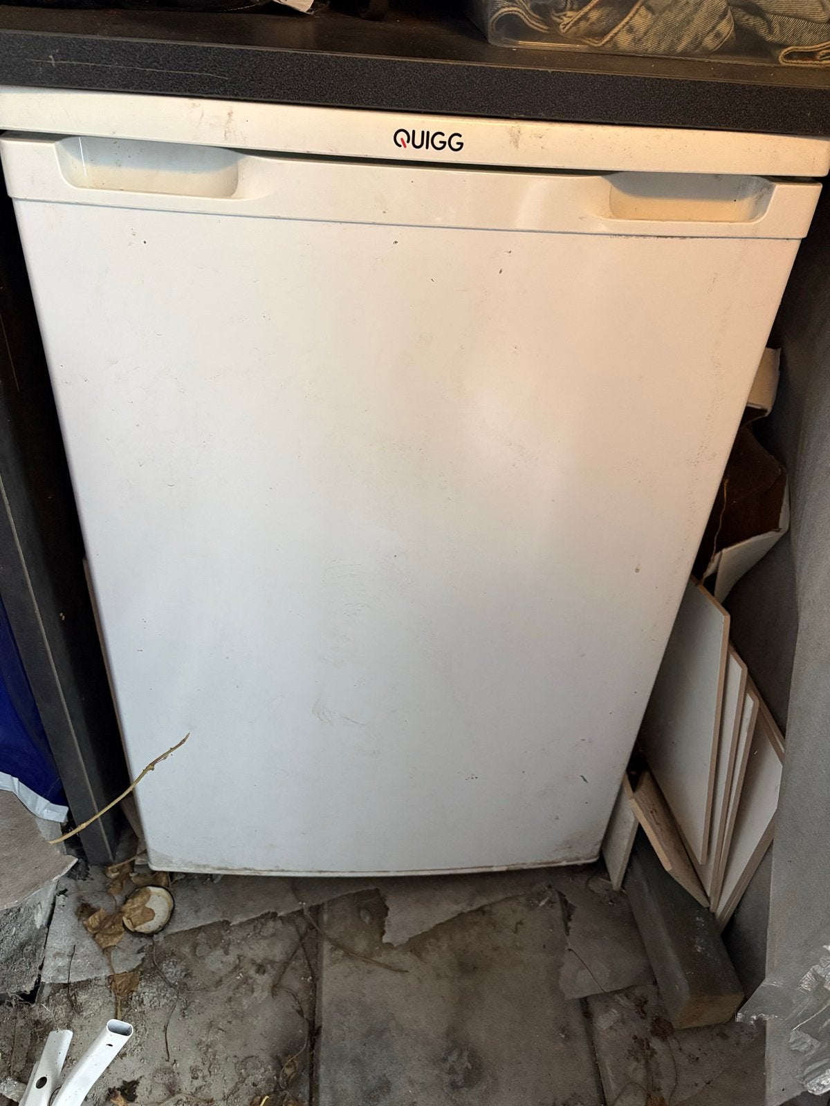Quigg Vriezer - Compacte Vrieskast met 3 Lades, Witgoed en Apparatuur, Vriezers en Diepvrieskisten, Gebruikt, Minder dan 60 cm