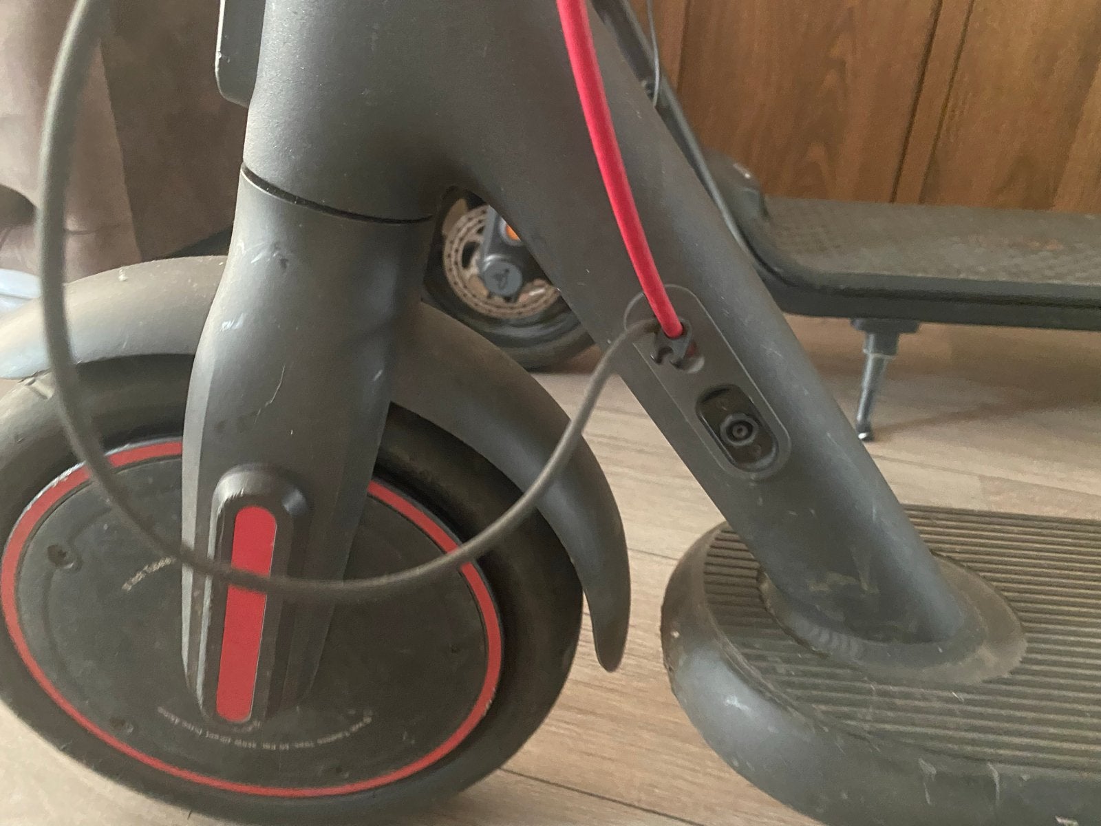 Elektrische step met 1  step lekke band, Ophalen, Gebruikt, Elektrische step (E-scooter)
