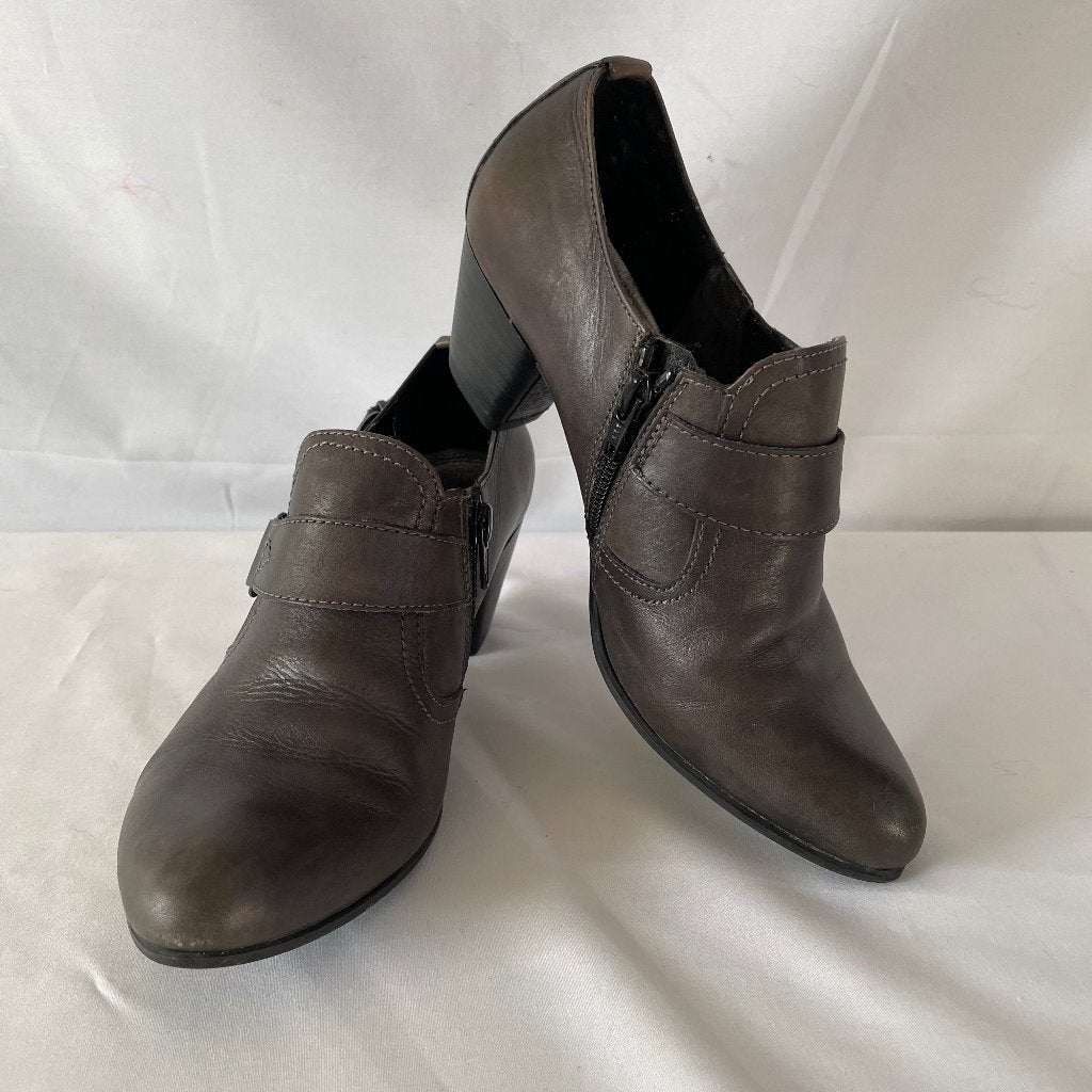 Bruine leren Bonita pumps, maat 38., Schoenen met lage hakken, Bruin, Bonita, Ophalen of Verzenden