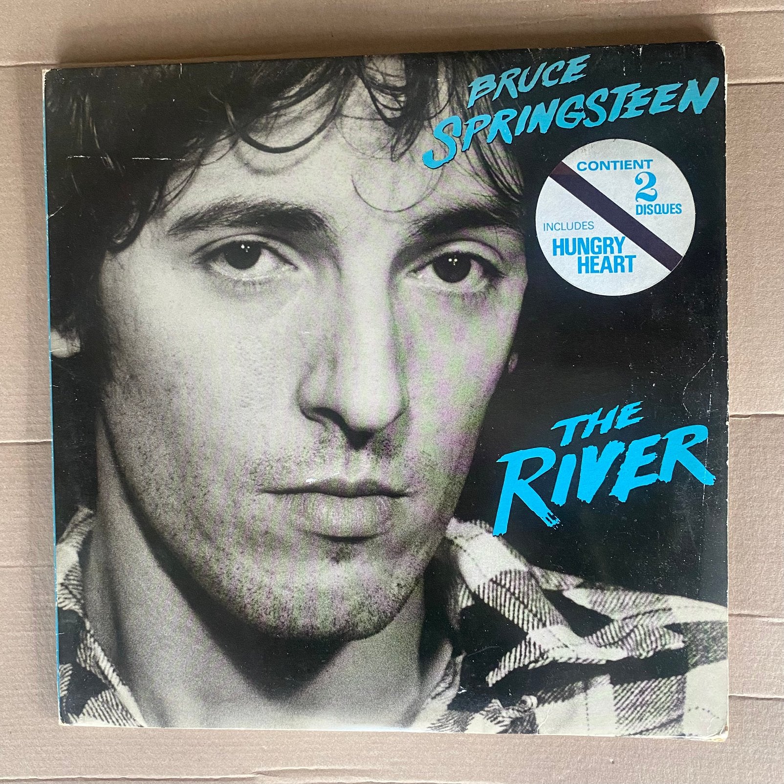 Dubbel lp - bruce Springsteen - the river, Ophalen of Verzenden, Gebruikt, 12 inch, Poprock