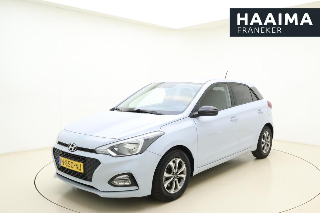 Hyundai i20 1.0 T-GDI Comfort 120pk Automaat | Camera | Appl, Auto's, Hyundai, Gebruikt, Euro 6, Blauw, 49 €/maand