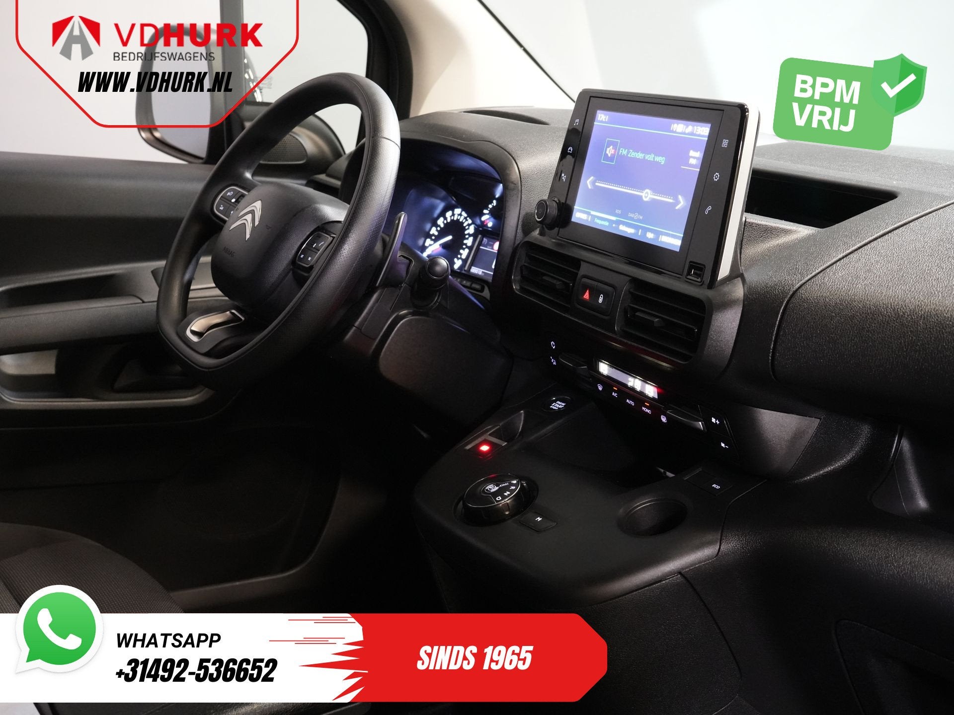 Citroën Berlingo 1.5 HDI 130 pk Aut. LED/ Carplay/ Keyless/, Auto's, Stof, Gebruikt, Euro 6, 4 cilinders