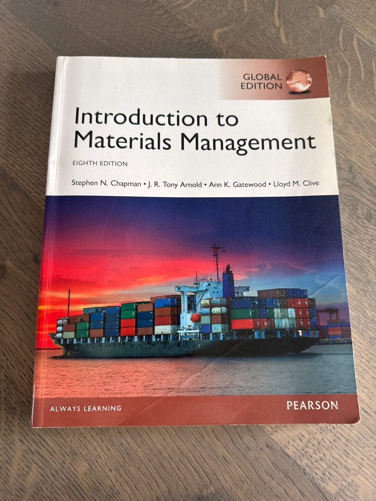 Introduction to Materials Management - 8e Global Edition, Ophalen of Verzenden, Gamma, Zo goed als nieuw, HBO