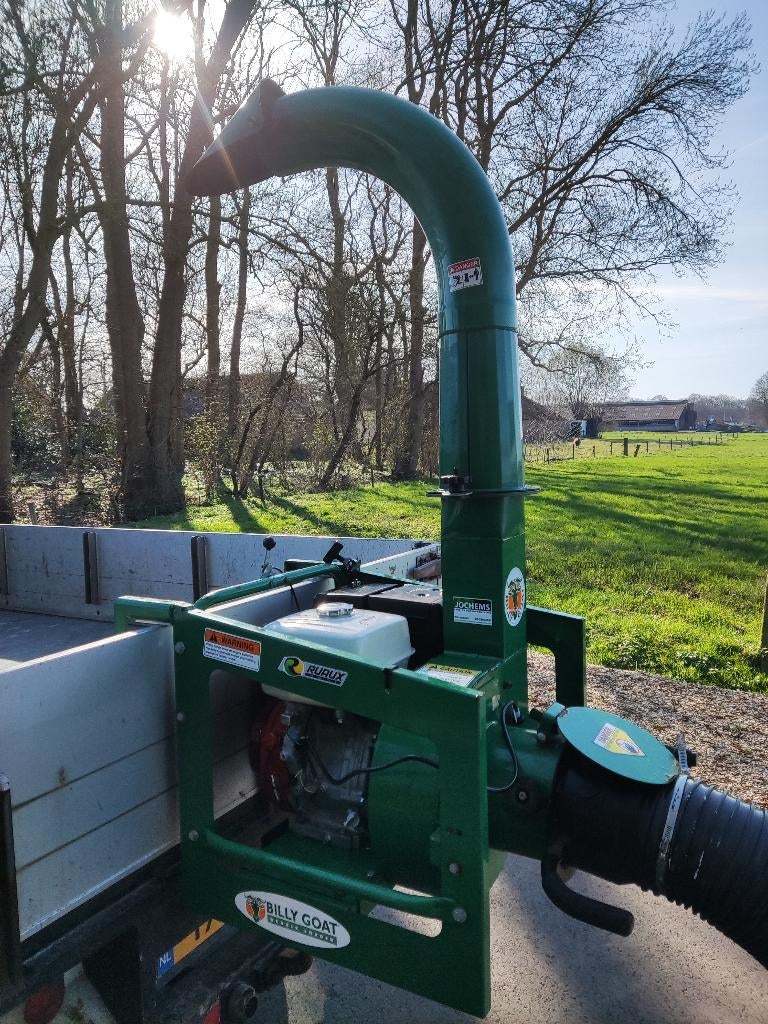BILLY GOAT bladzuiger / truckloader (type DL1301HEU, Honda), Benzine, Gebruikt, Billy Goat, Met zuigfunctie