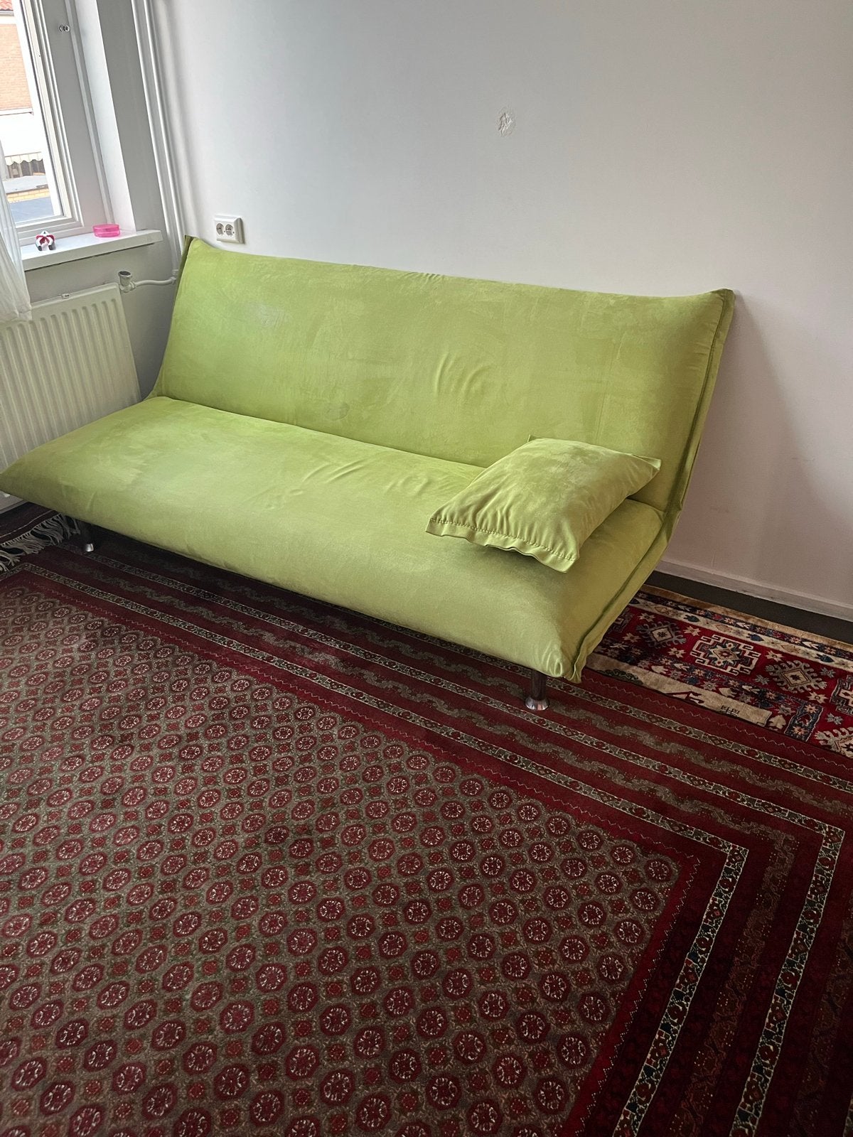 Comfortabele slaapbank - Bed en bank in één, Ophalen, Gebruikt, Eenpersoons, Overige maten