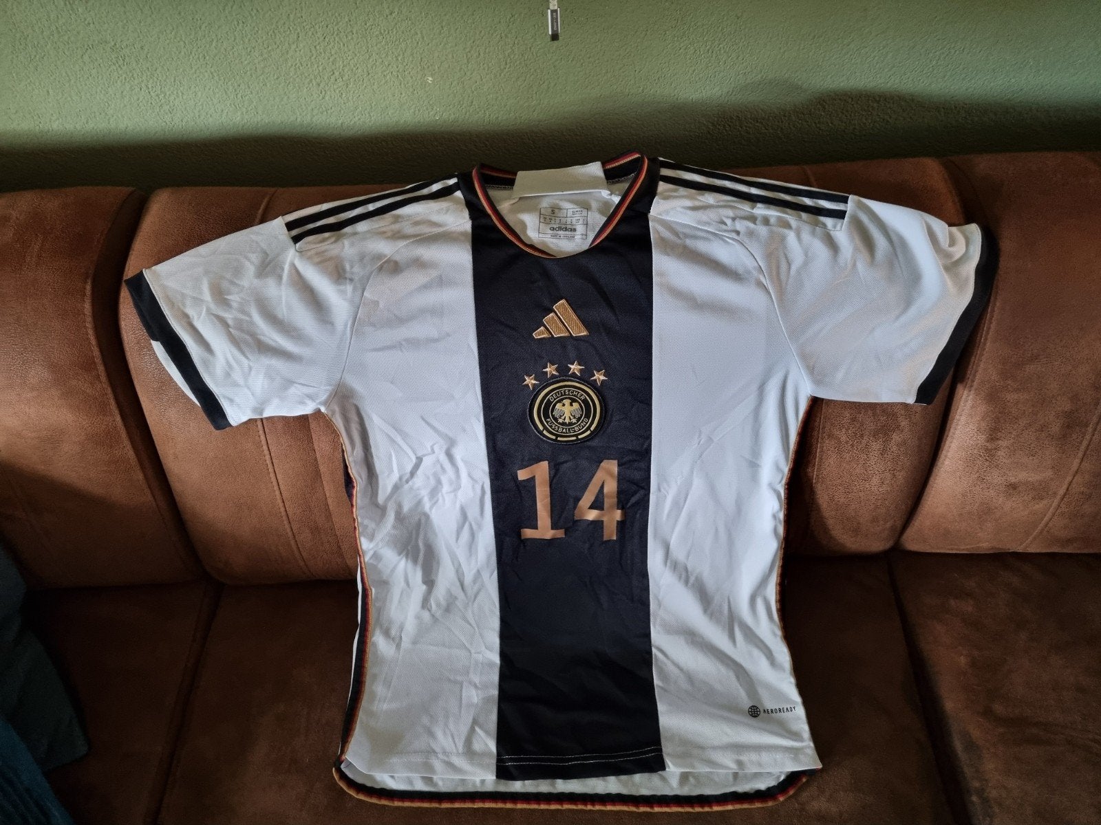 Duitsland Thuisshirt Musiala #14 Maat S, Maat S, Ophalen of Verzenden, Zo goed als nieuw, Shirt