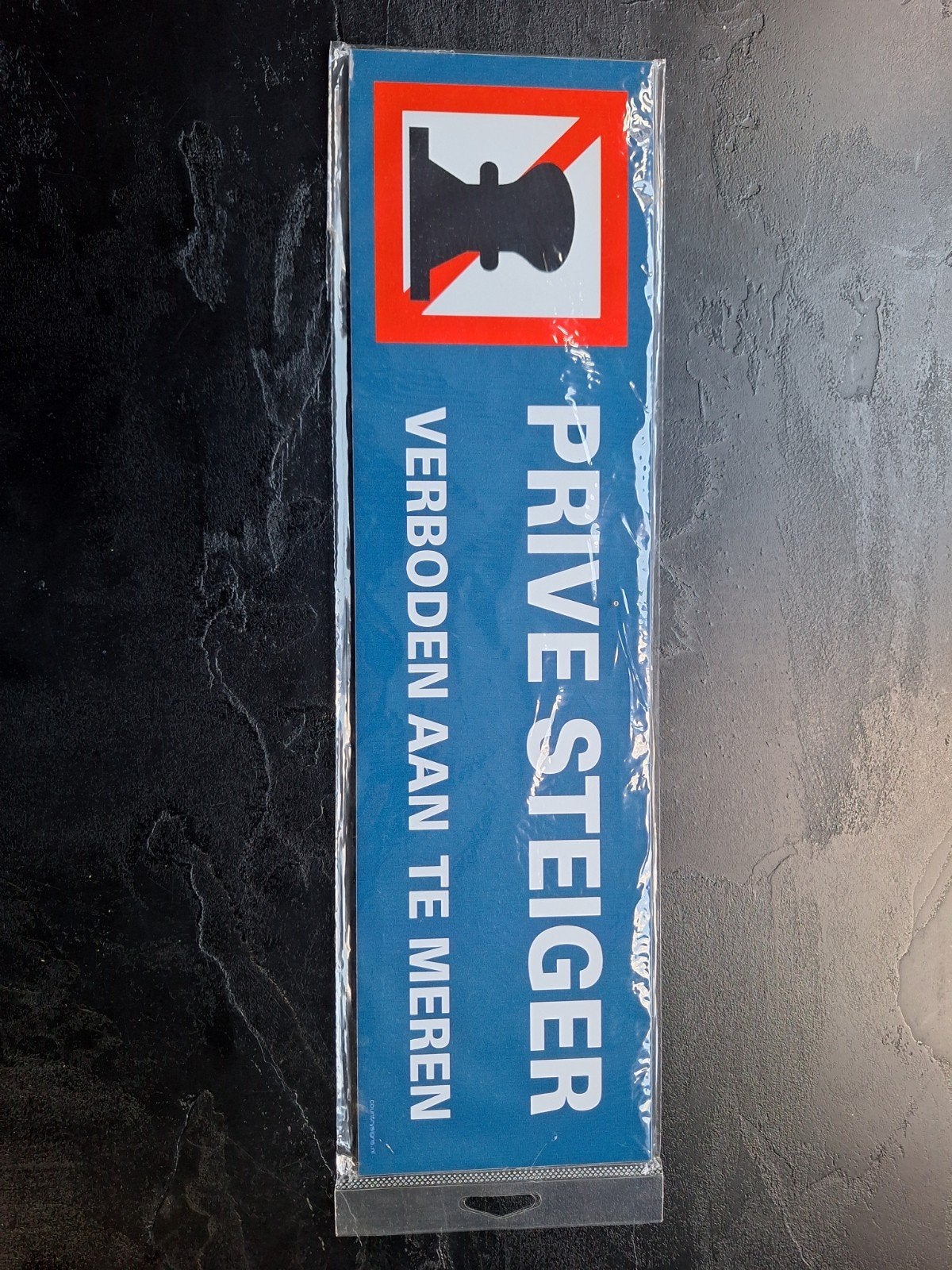 Privé Steiger Verboden Aan Te Meren Borden, Verzamelen, Ophalen of Verzenden, Nieuw
