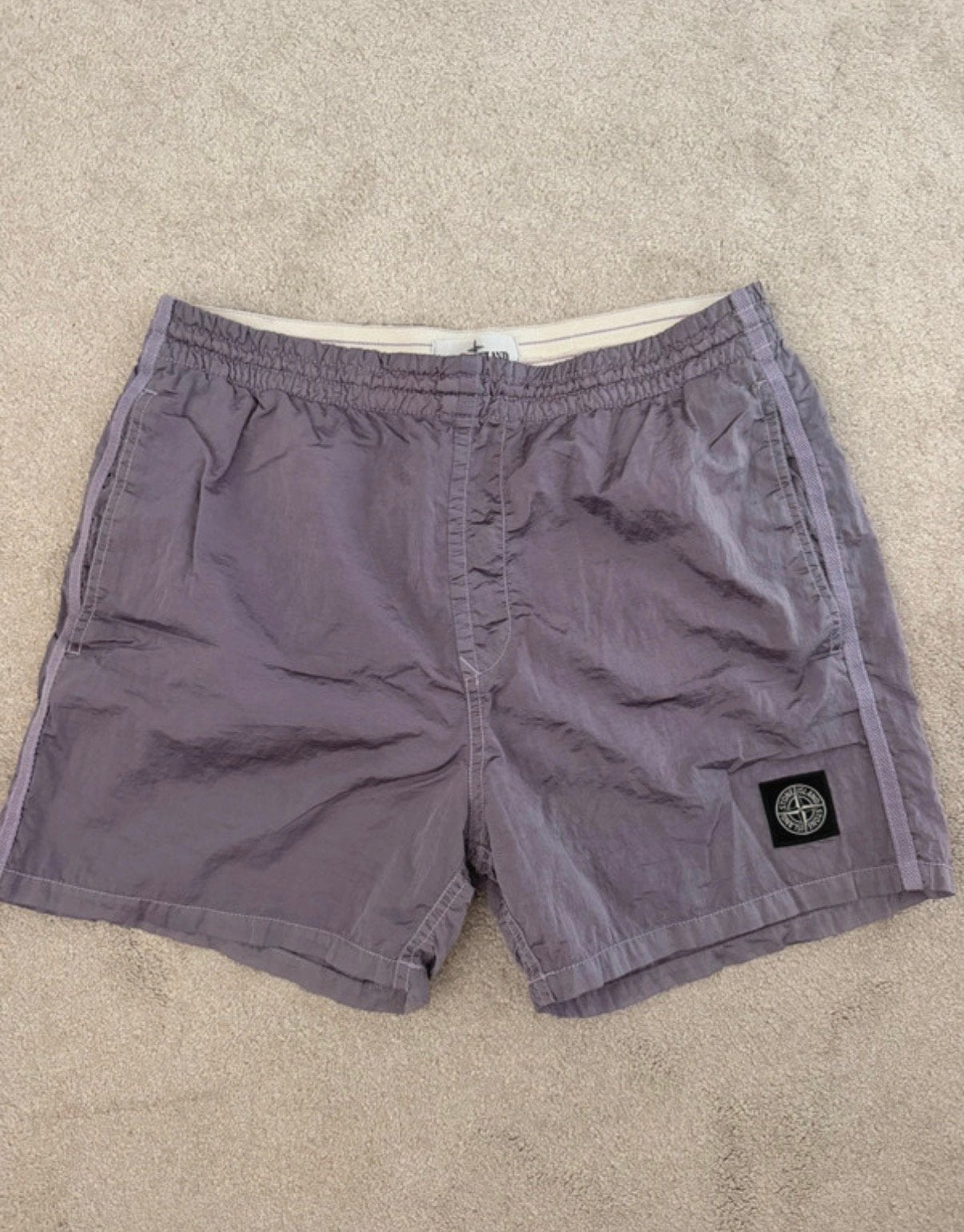 Stone island zwembroek kind lila maat 12, Ophalen of Verzenden, Zo goed als nieuw, Zwembroek, Jongen