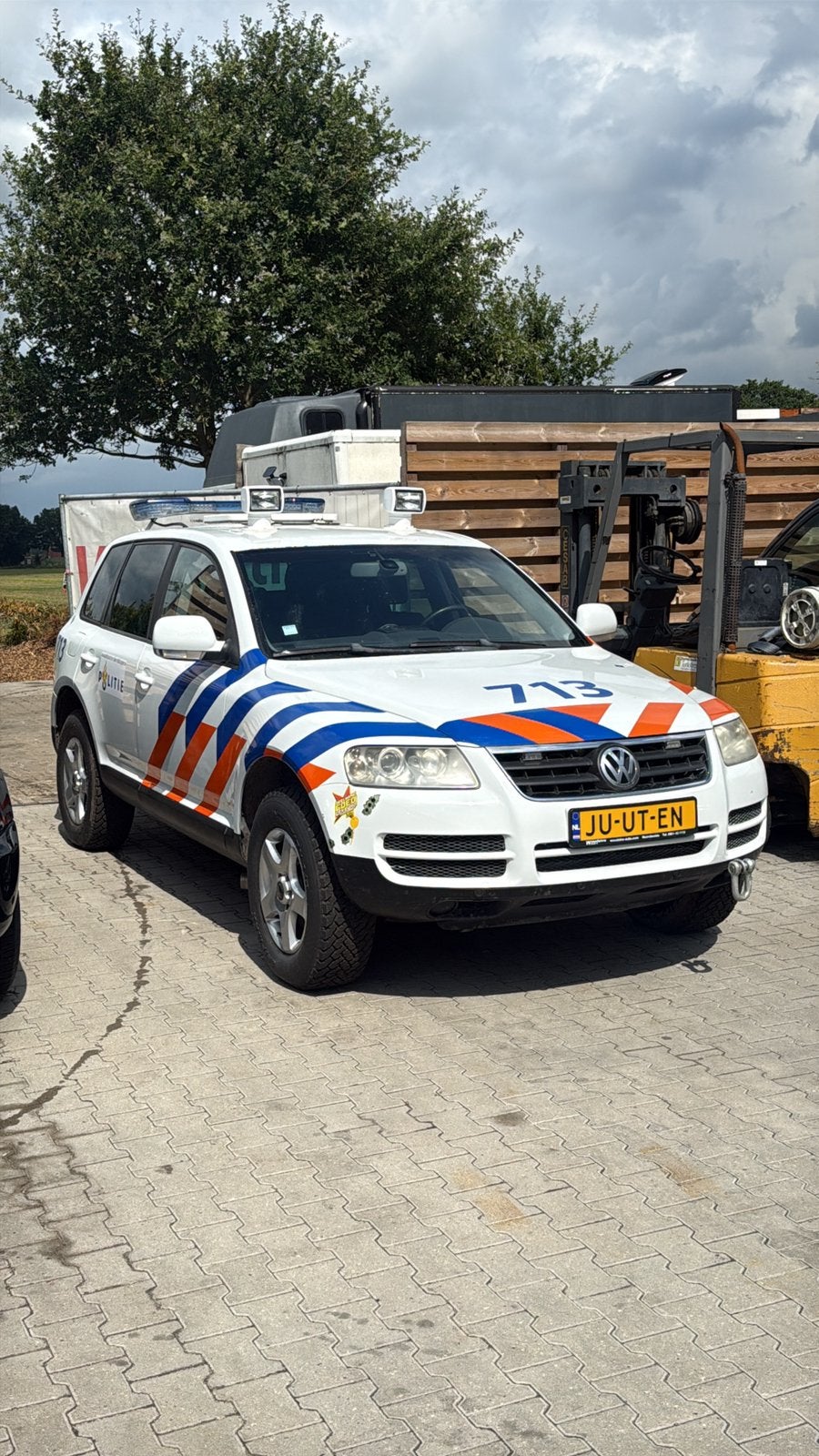 VW Touareg Politie exacte replica (DSI/AT) grijs kent tdi