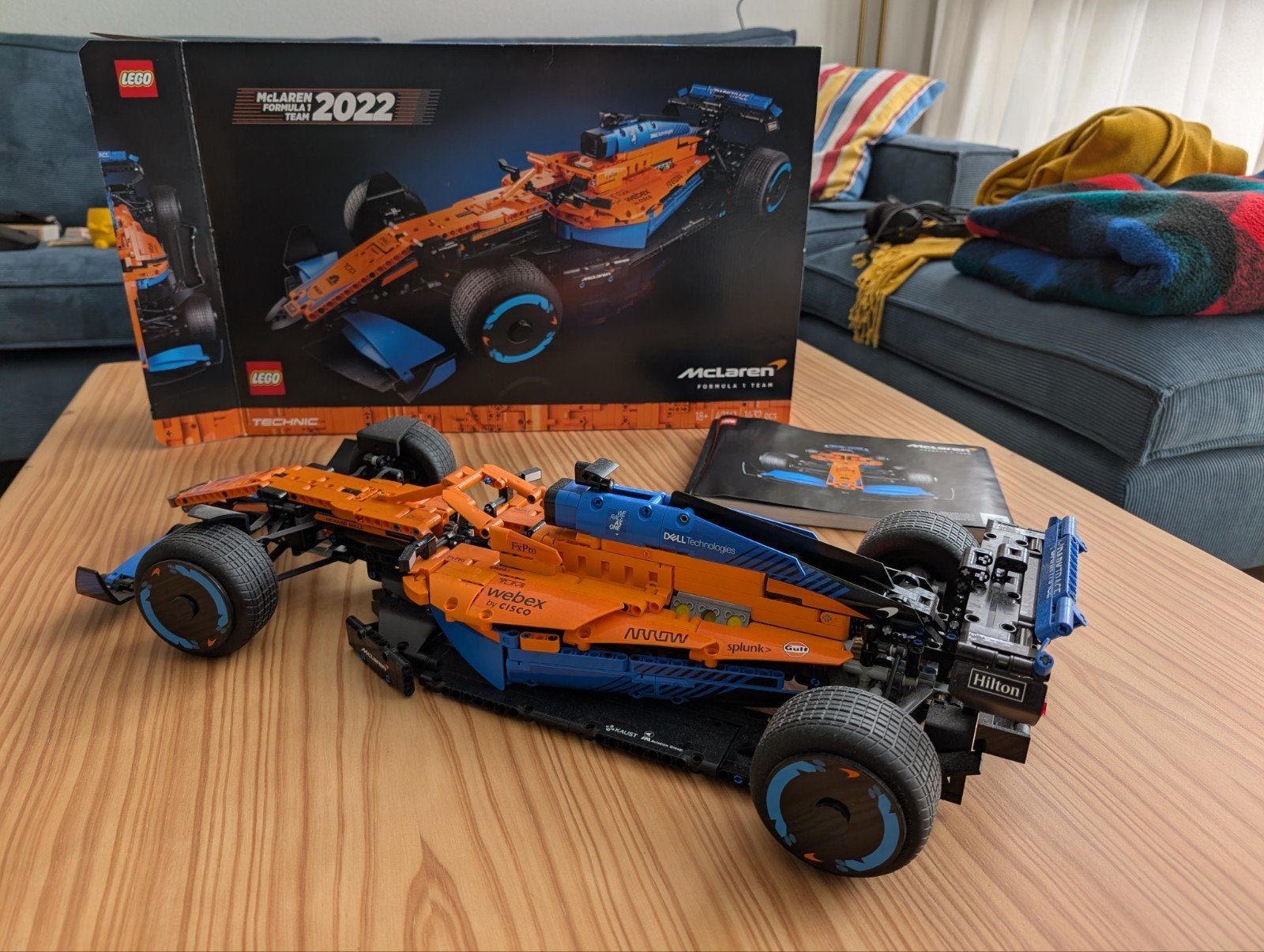 LEGO Technic McLaren Formule 1 Racewagen 42141, Kinderen en Baby's, Lego, Ophalen of Verzenden, Zo goed als nieuw, Complete set