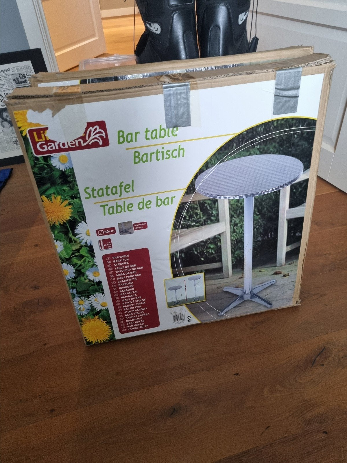 2 x statafel, Tuin en Terras, Ophalen