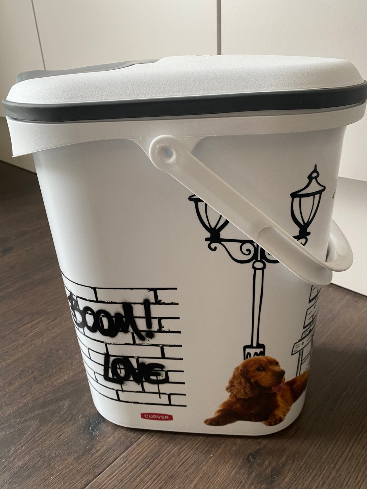 Curver voer-container hond 10lt, Dieren en Toebehoren, Dierenvoeding, Ophalen, Hond