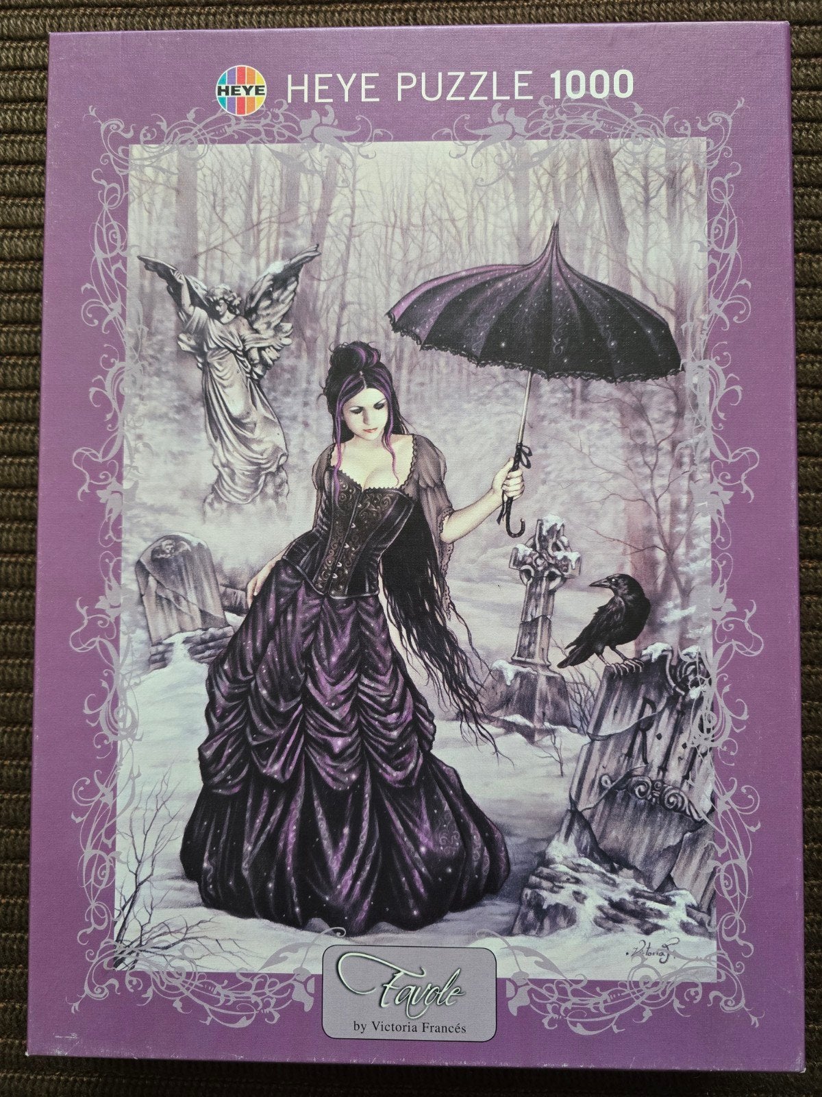 Heye Victoria Frances Angel Legpuzzel 1000 stukjes, Ophalen of Verzenden, 500 t/m 1500 stukjes, Zo goed als nieuw, Legpuzzel